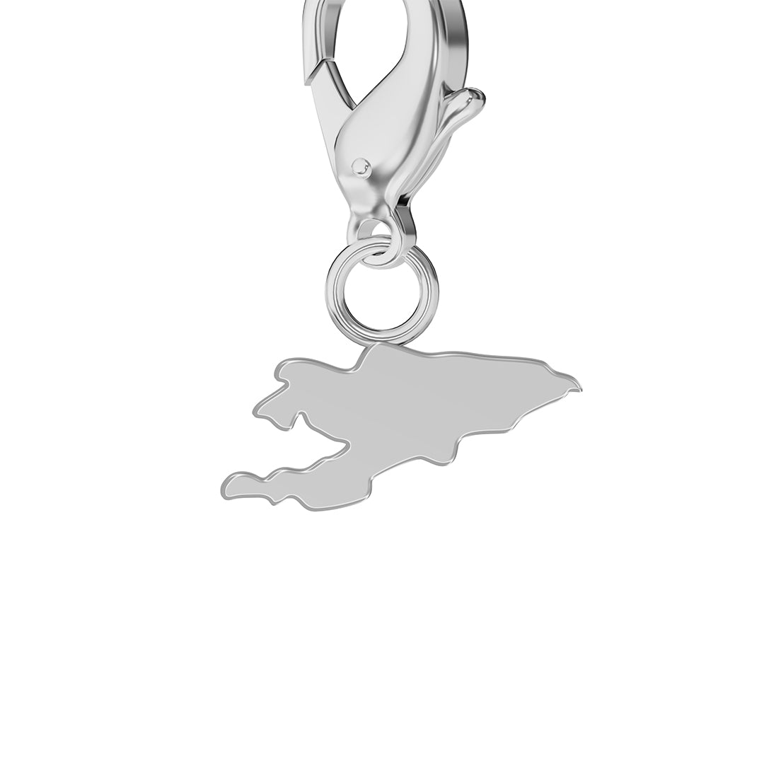 Flag & Map Charms Set