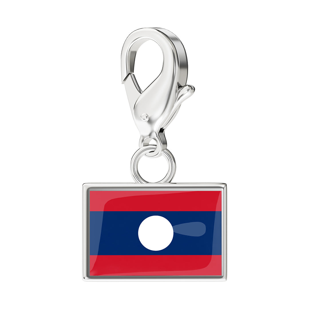 Flag & Map Charms Set