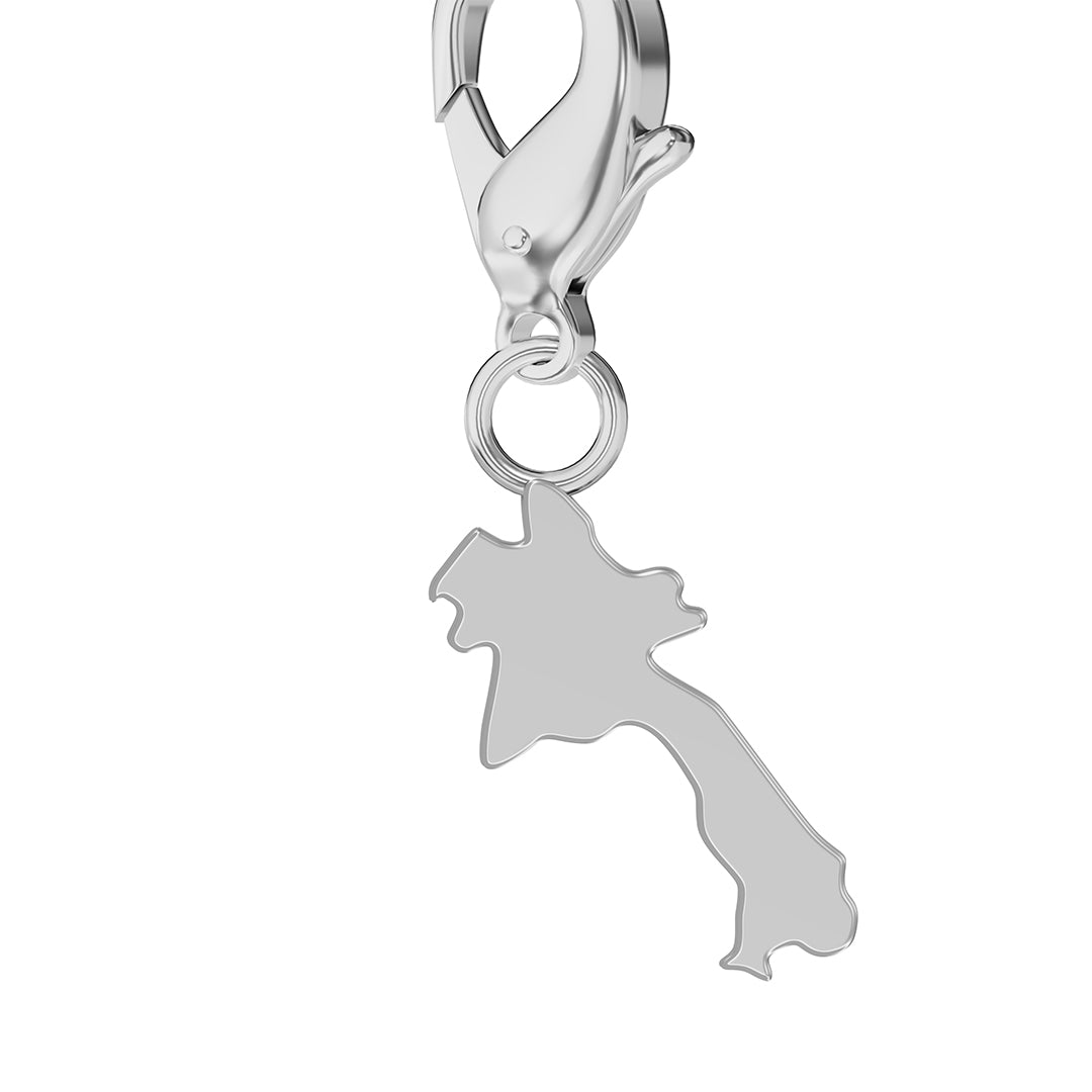 Flag & Map Charms Set