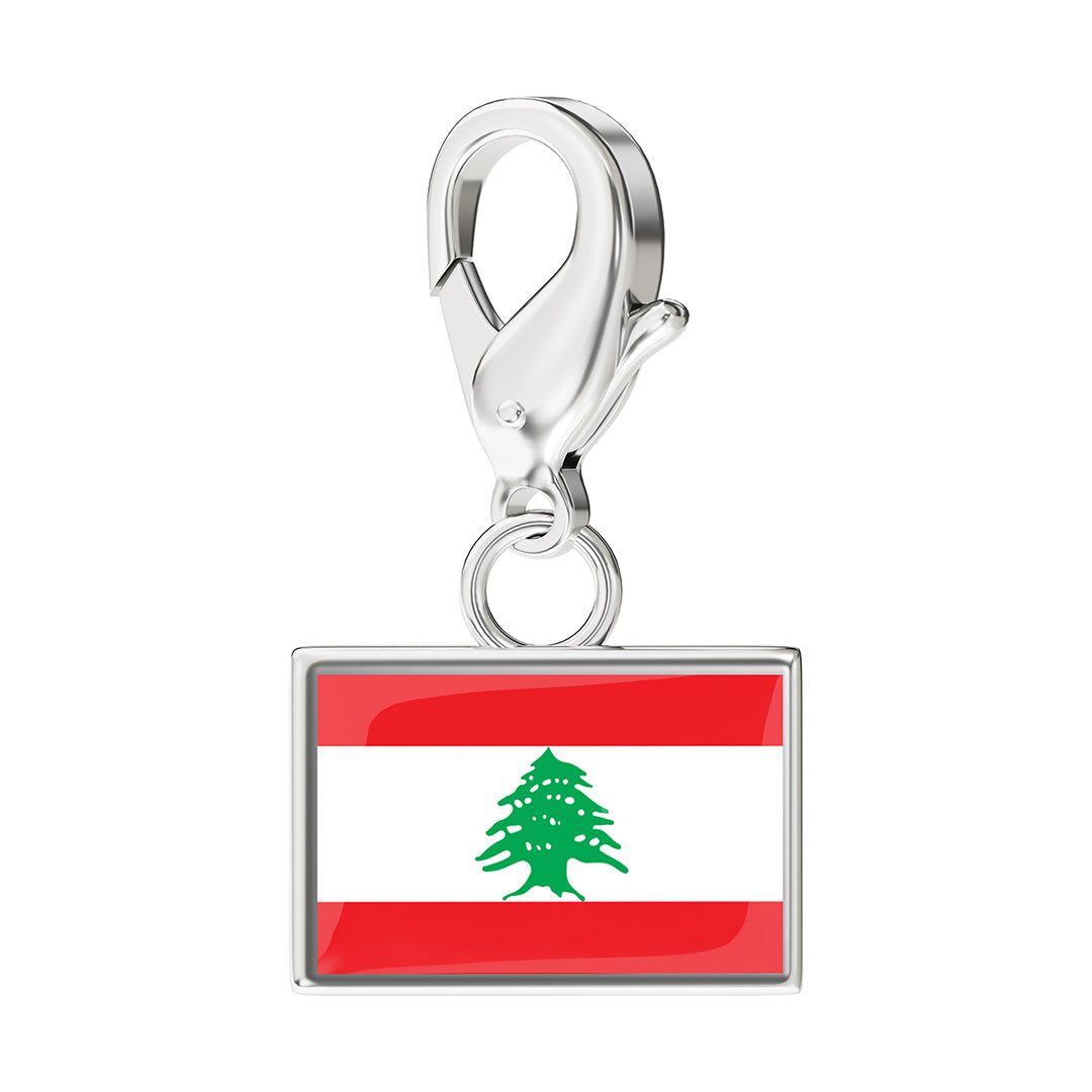 Flag & Map Charms Set