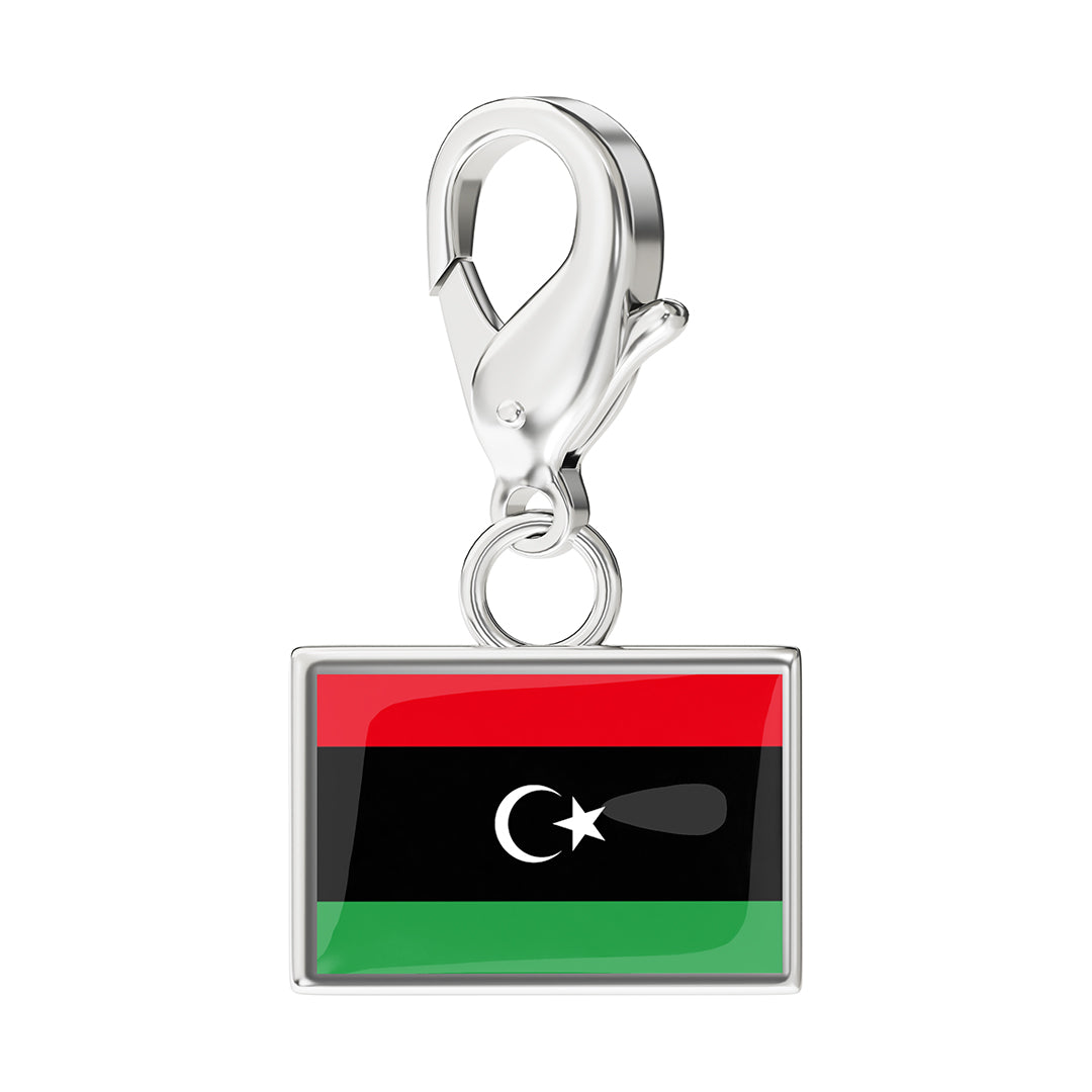 Flag & Map Charms Set