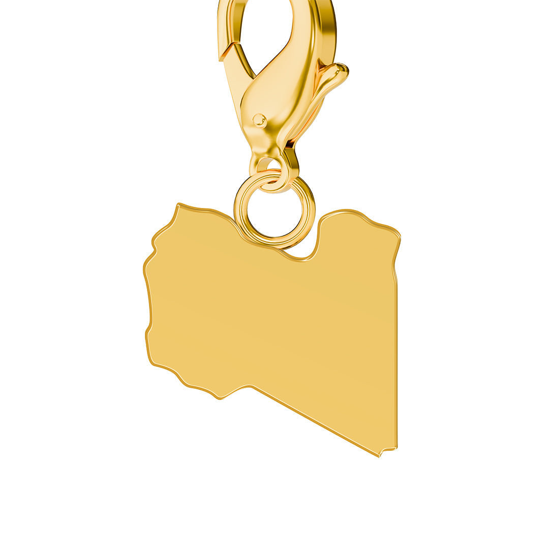 Flag & Map Charms Set