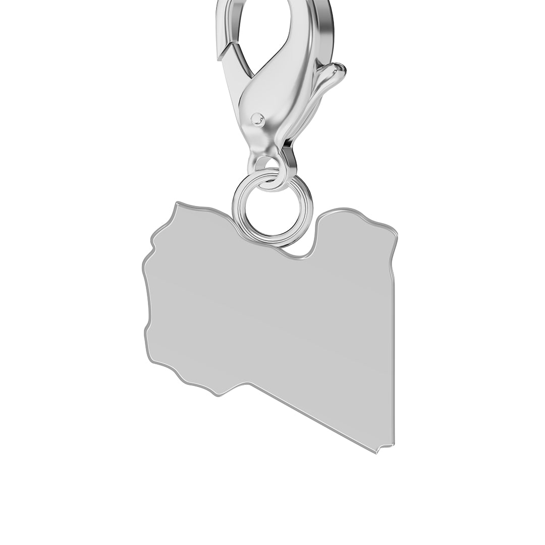 Flag & Map Charms Set