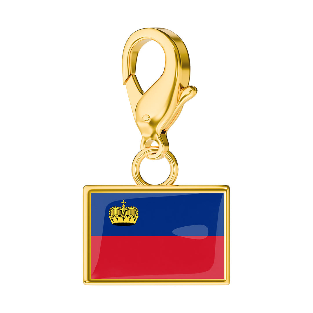 Flag & Map Charms Set