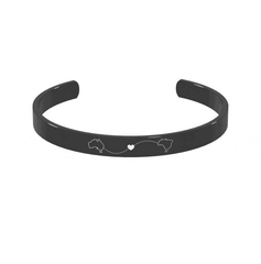 Dual Maps Engraved Cuff