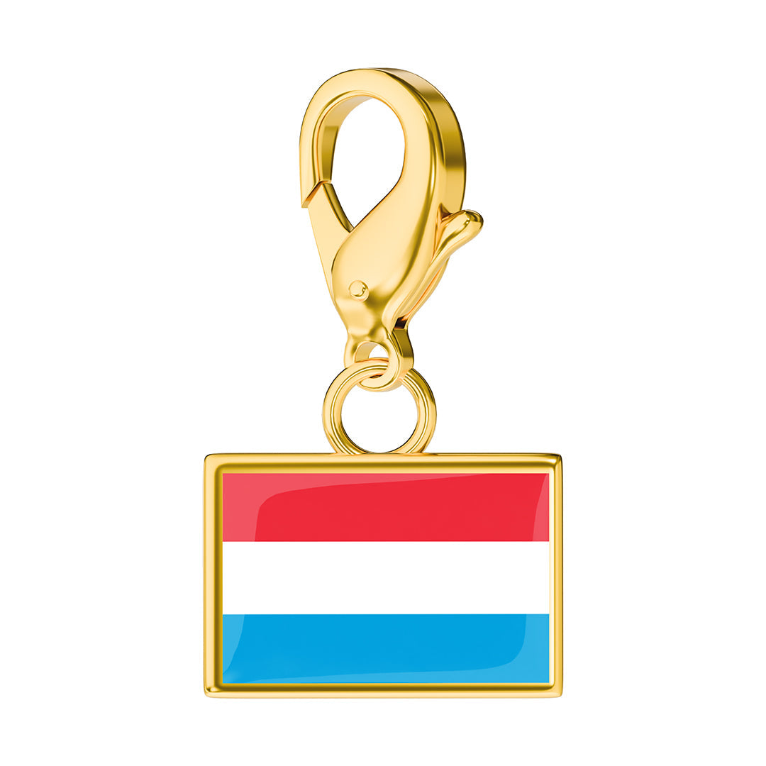 Flag & Map Charms Set