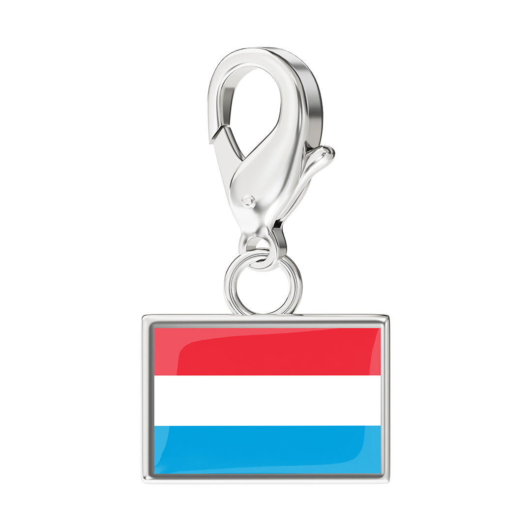Flag & Map Charms Set