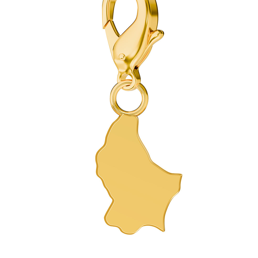 Flag & Map Charms Set