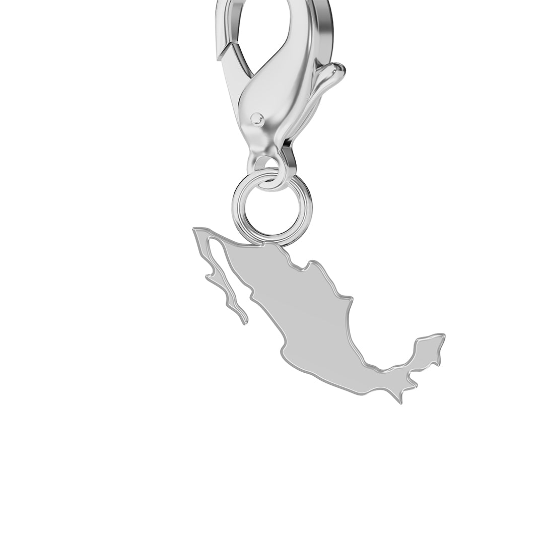 Flag & Map Charms Set