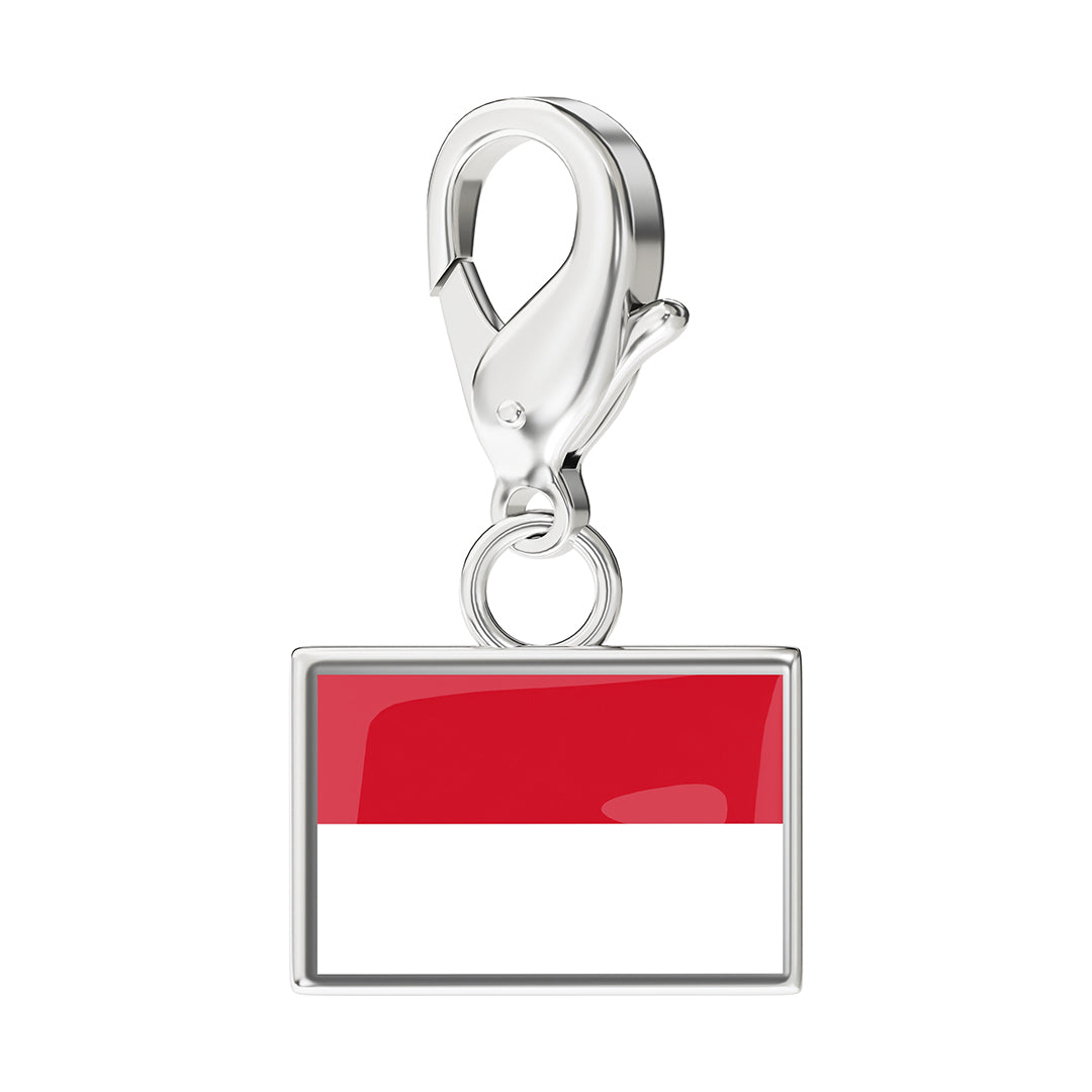 Flag & Map Charms Set