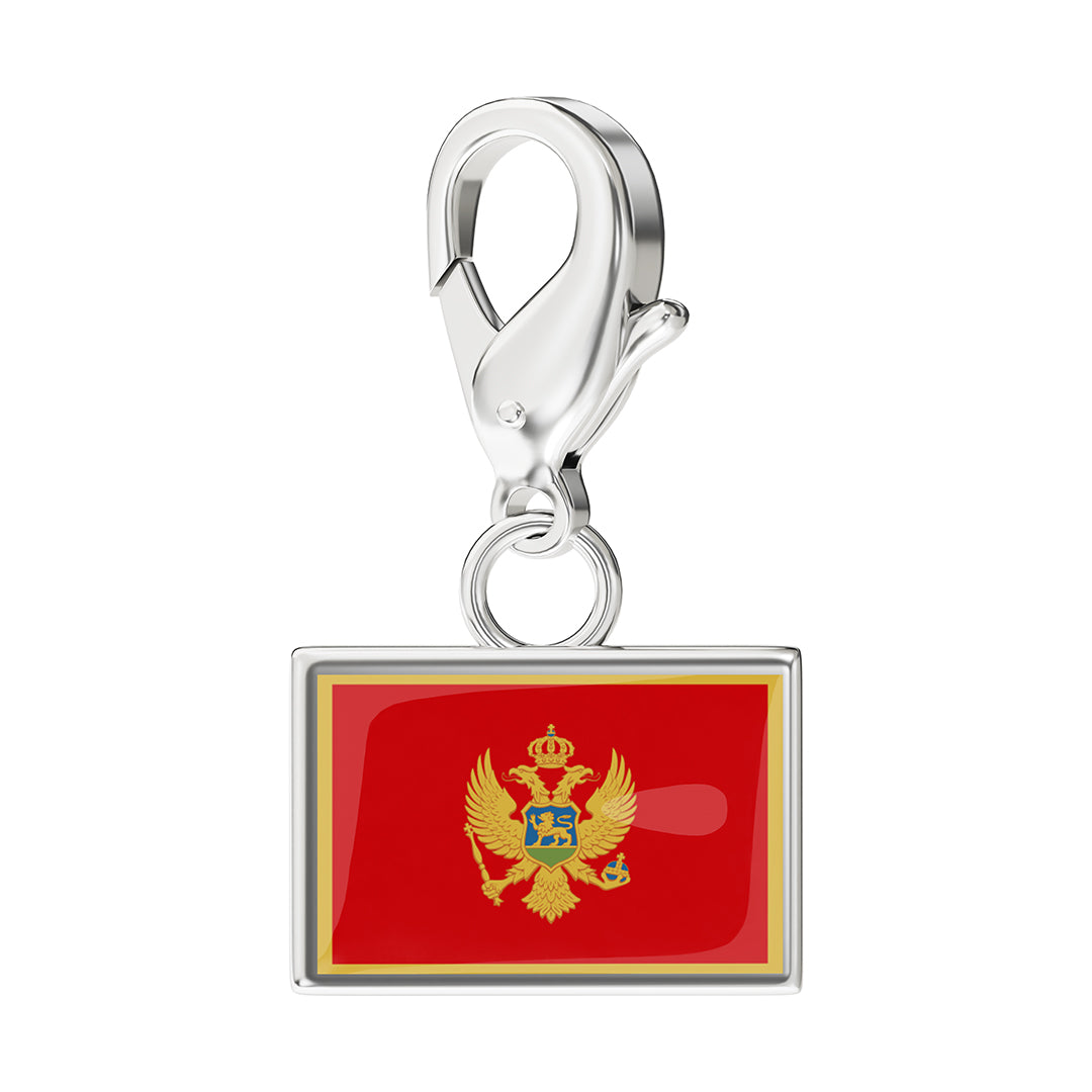 Flag & Map Charms Set