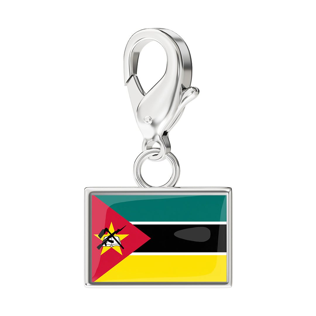 Flag & Map Charms Set