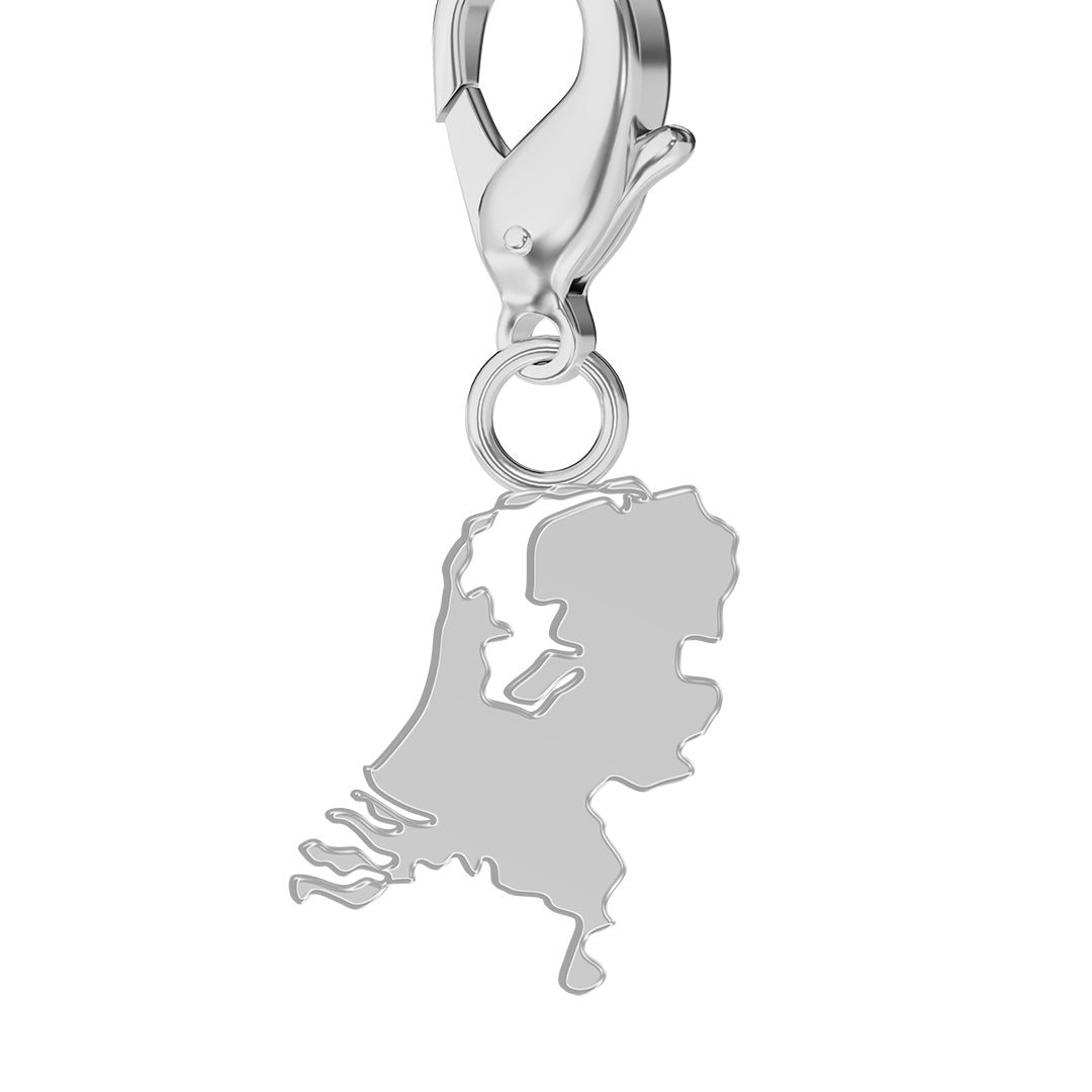 Flag & Map Charms Set