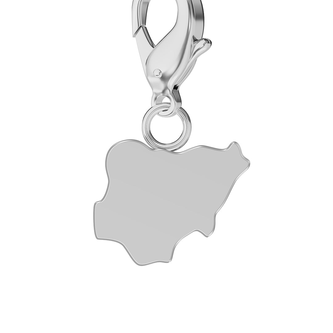 Flag & Map Charms Set