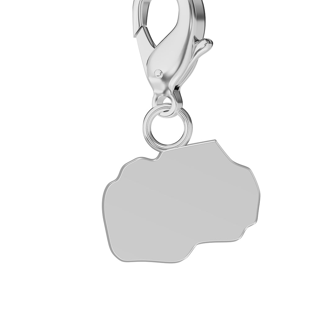 Flag & Map Charms Set