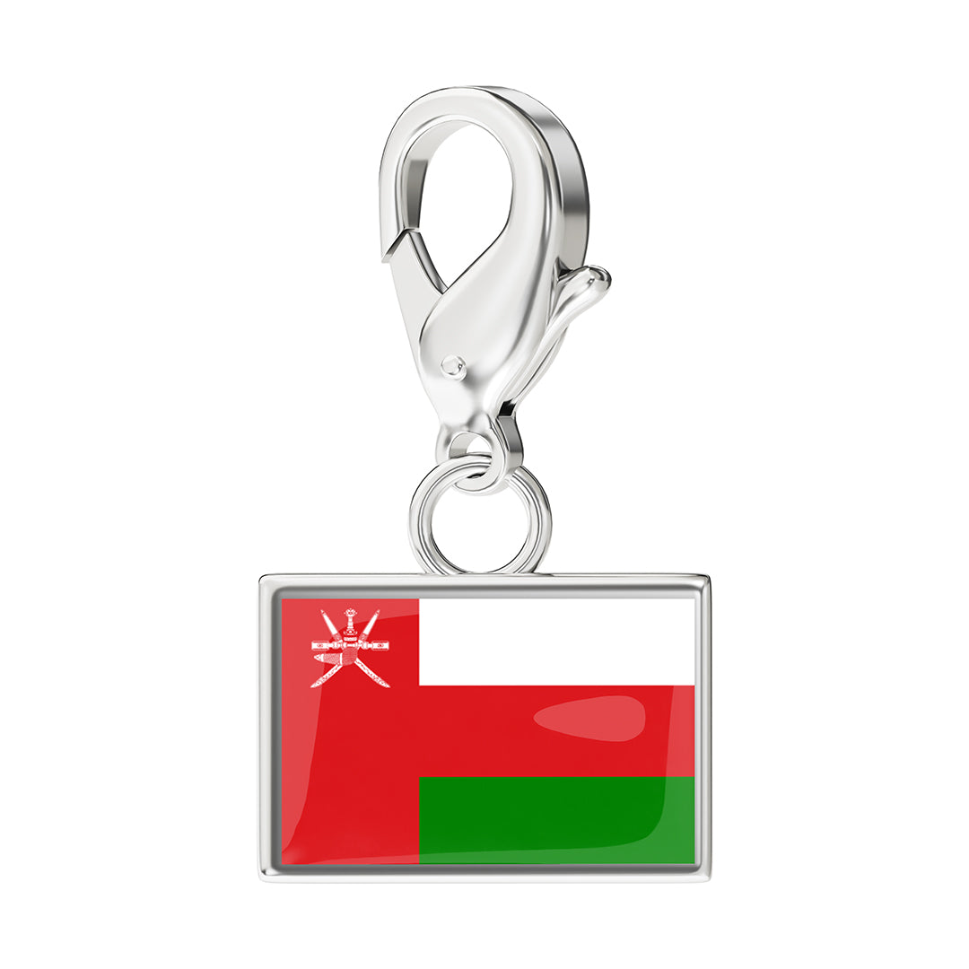 Flag & Map Charms Set