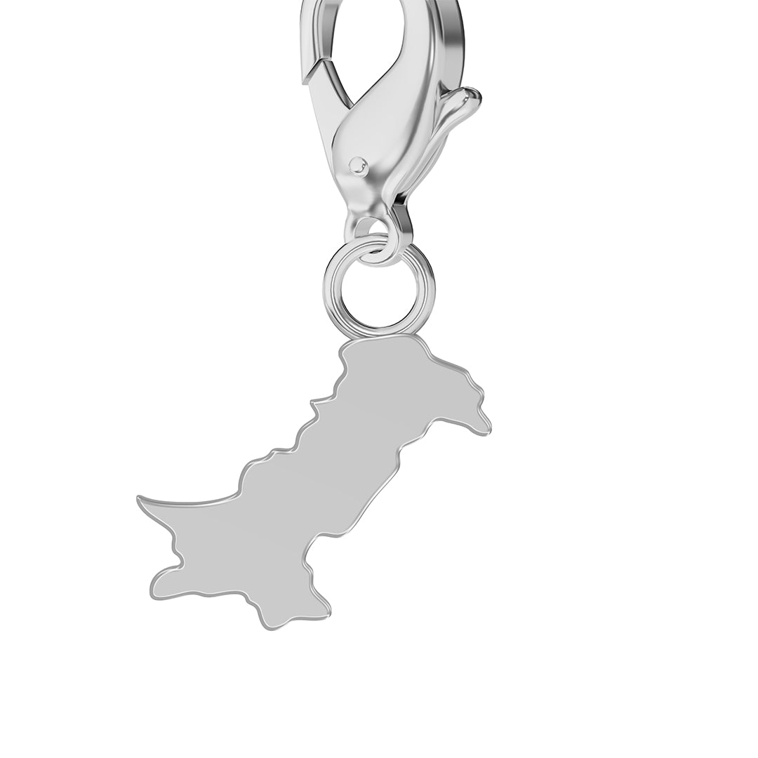 Flag & Map Charms Set