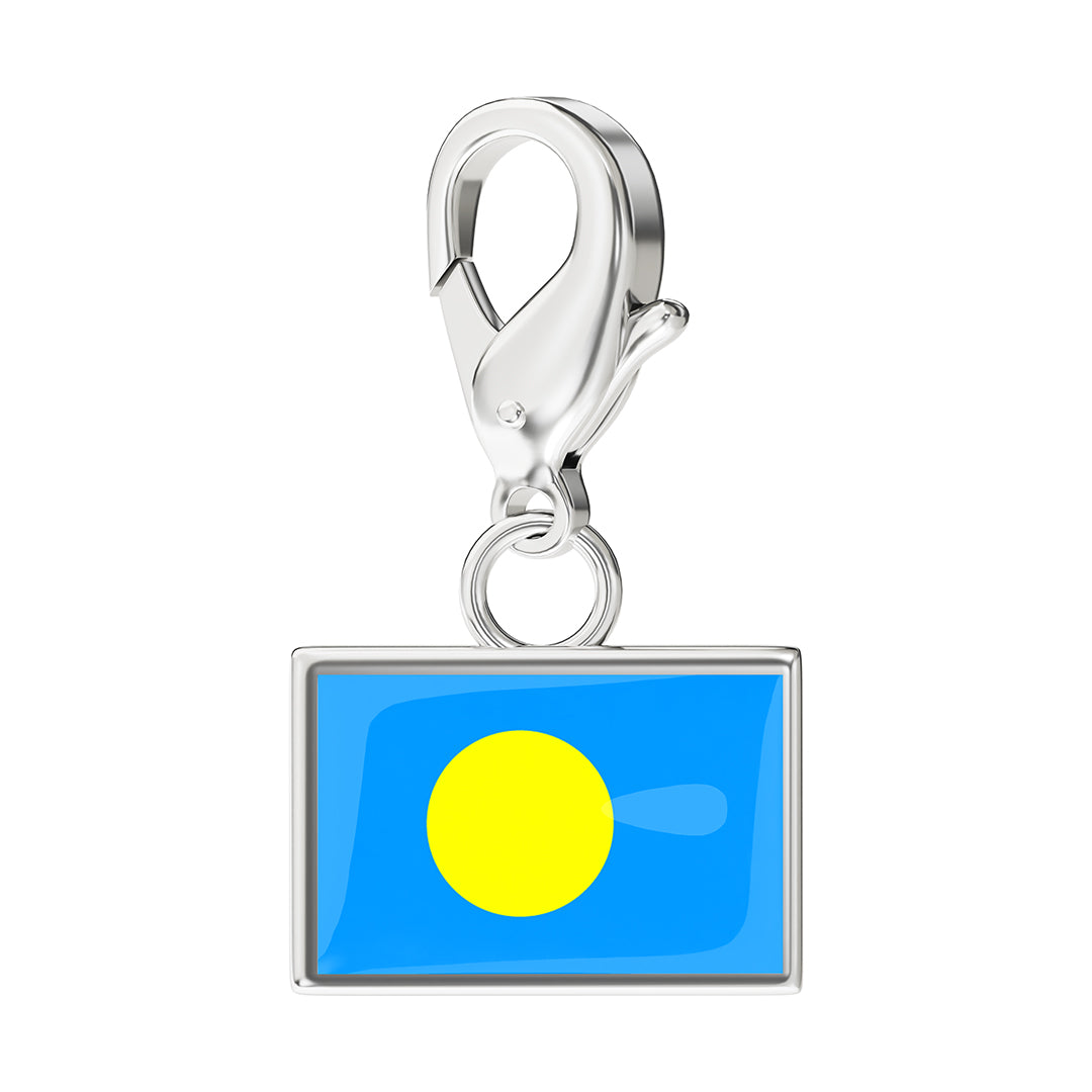 Flag & Map Charms Set