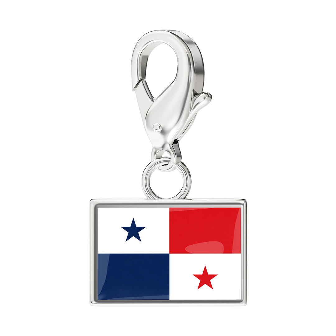 Flag & Map Charms Set