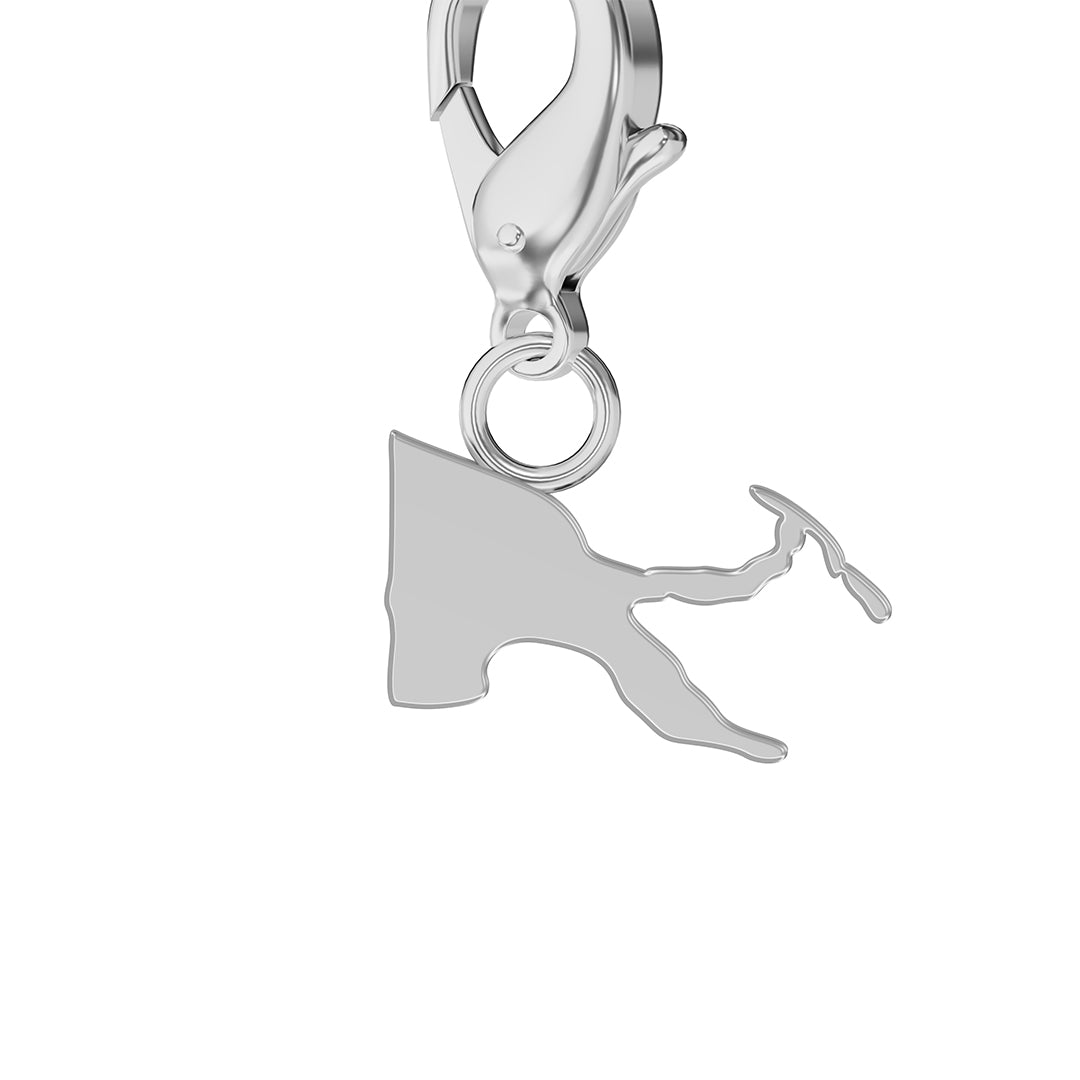 Flag & Map Charms Set