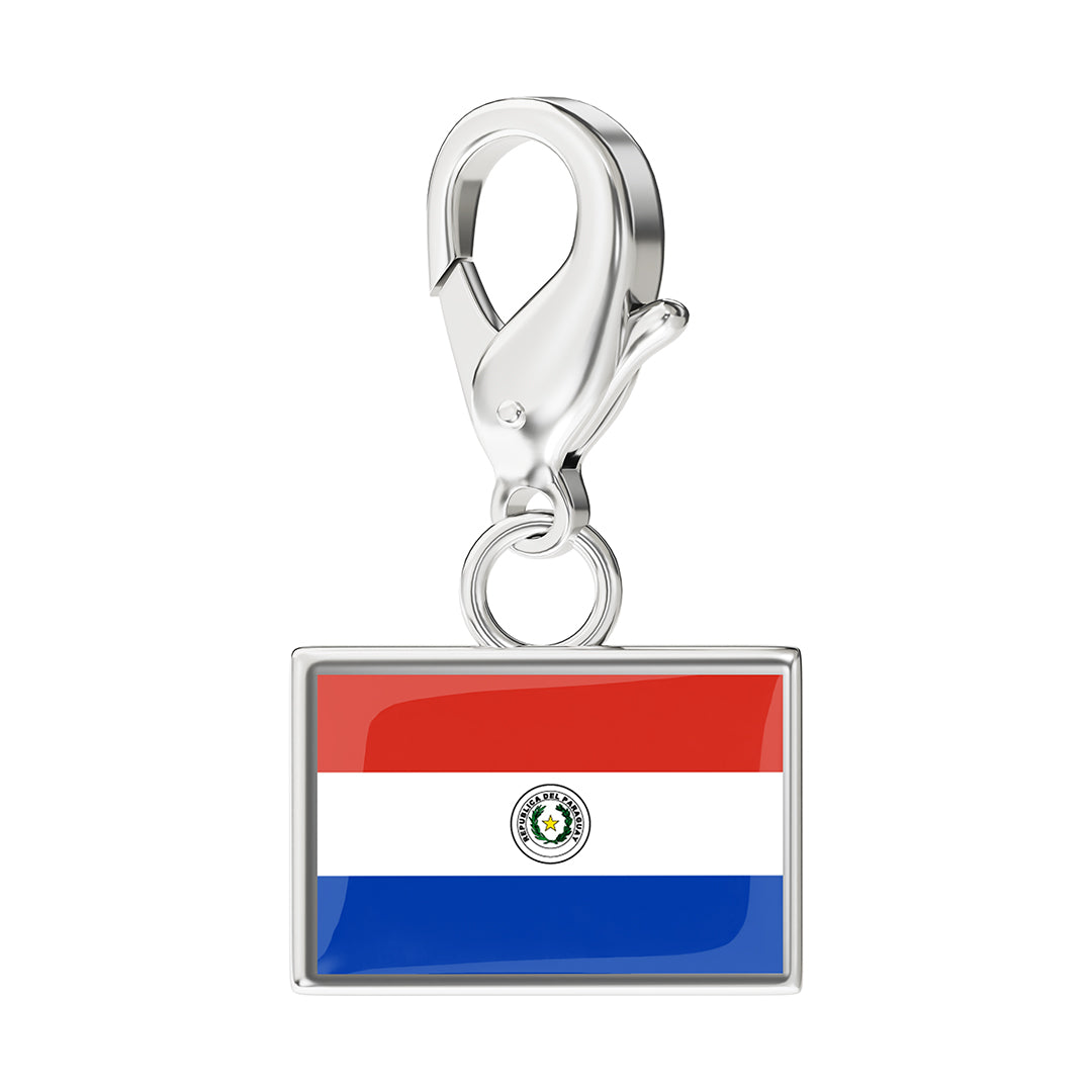 Flag & Map Charms Set