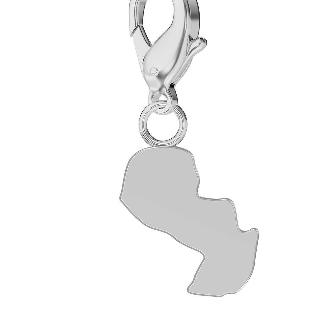 Flag & Map Charms Set