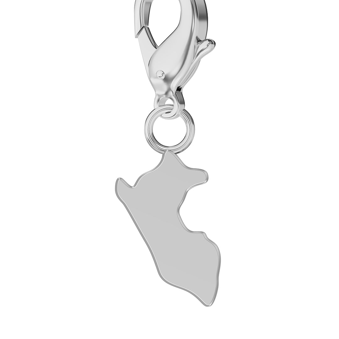 Flag & Map Charms Set