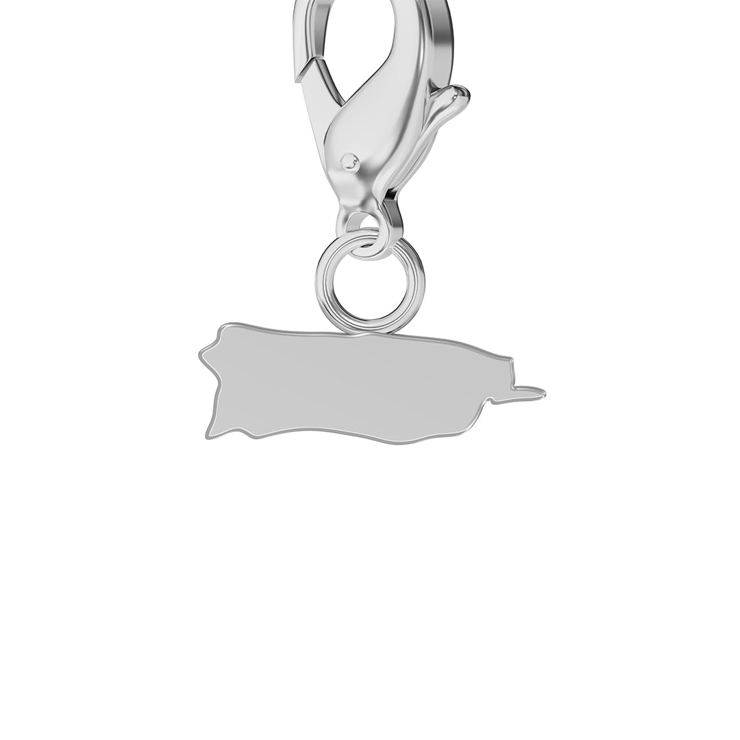 Flag & Map Charms Set