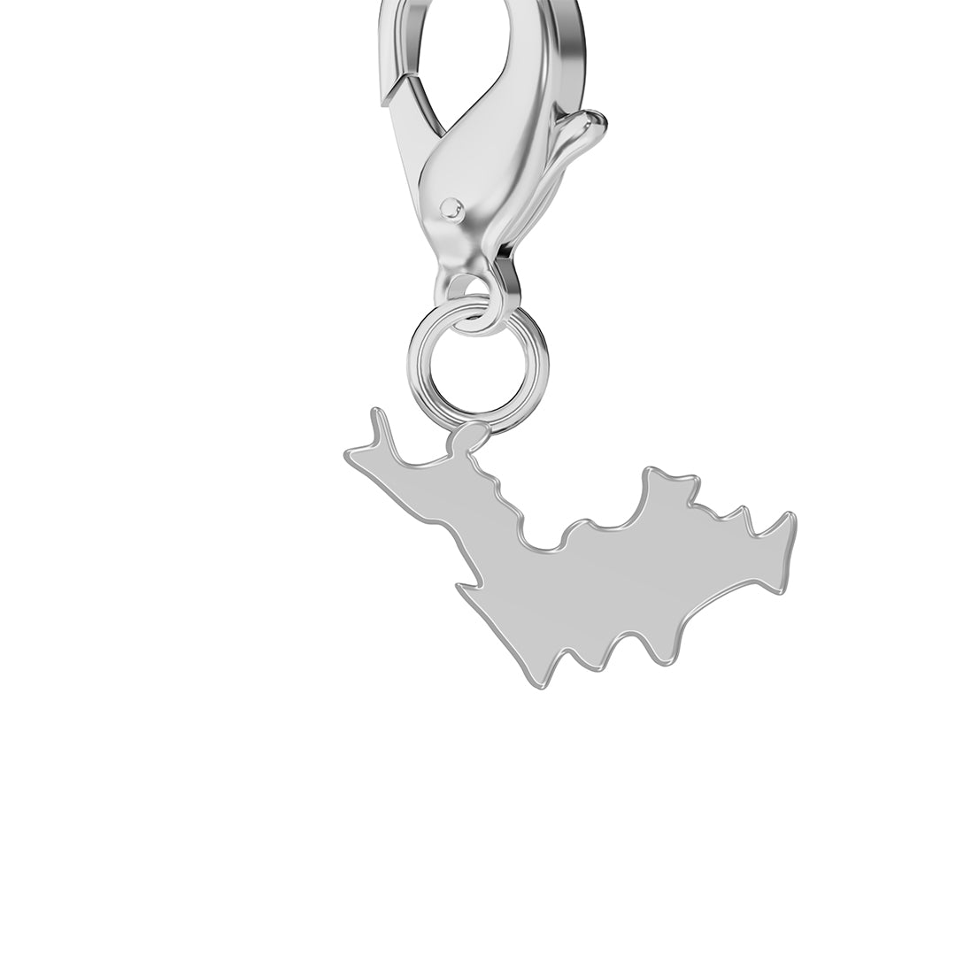 Flag & Map Charms Set