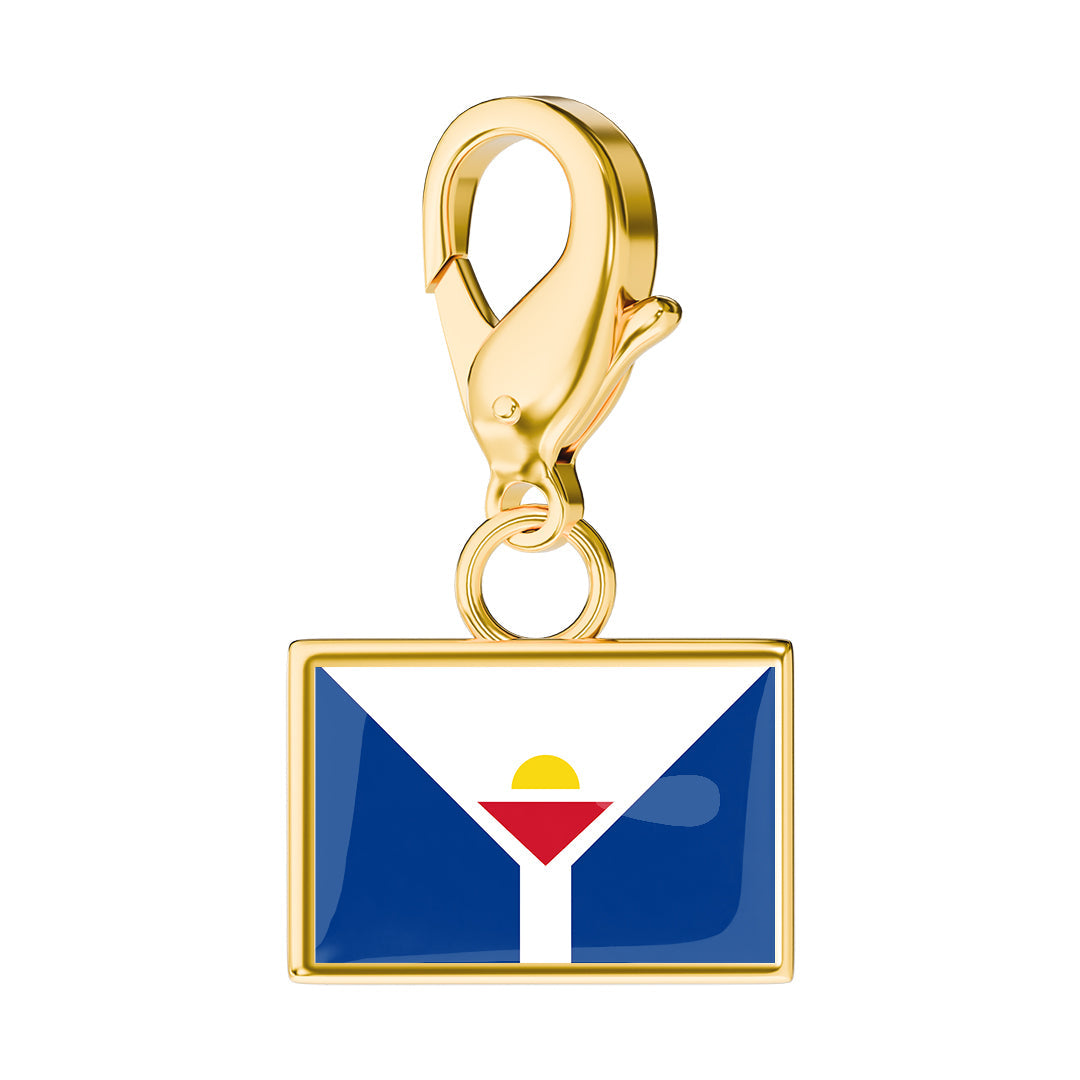 Flag & Map Charms Set (Pre-Order)