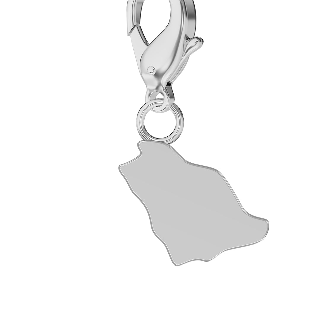 Flag & Map Charms Set