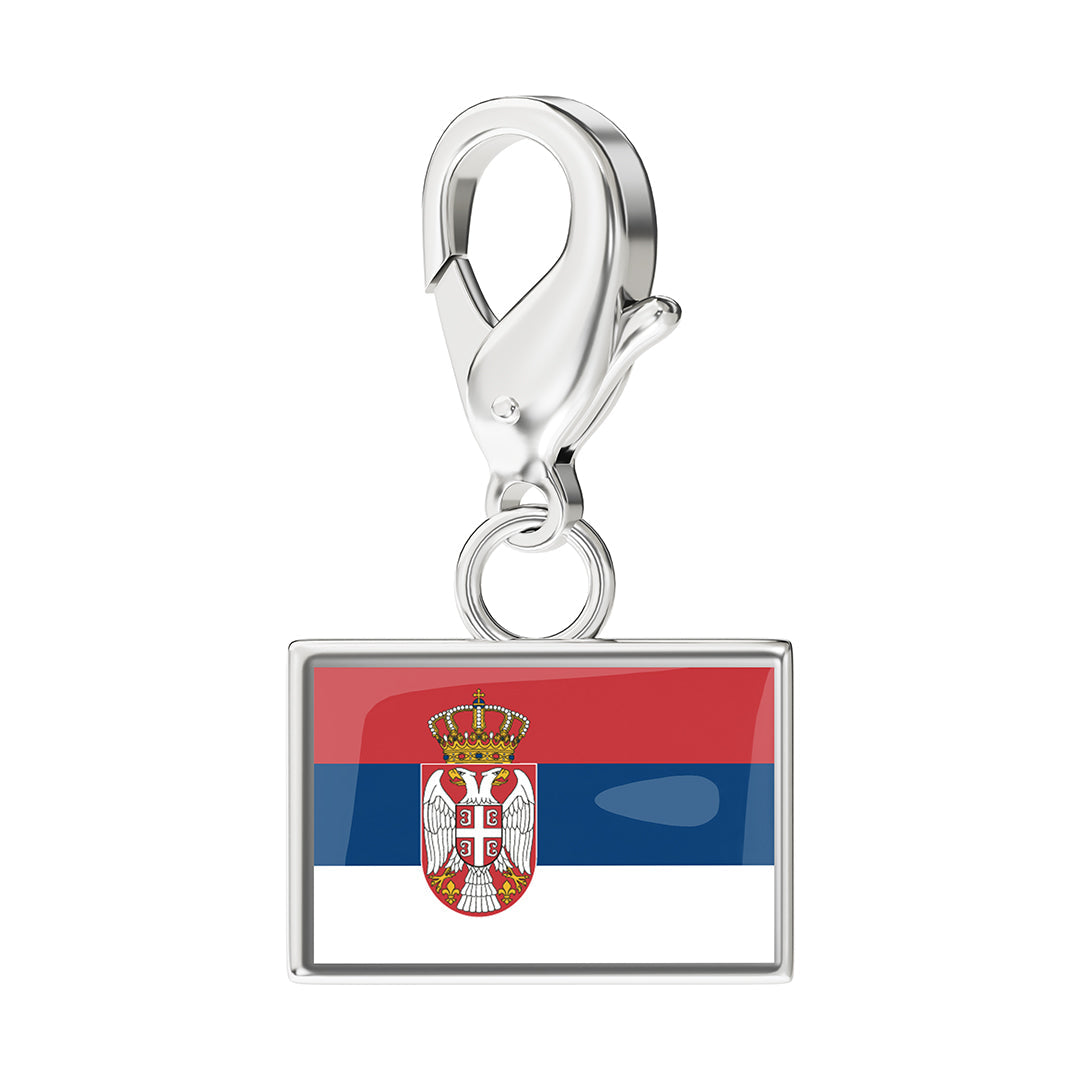 Flag & Map Charms Set