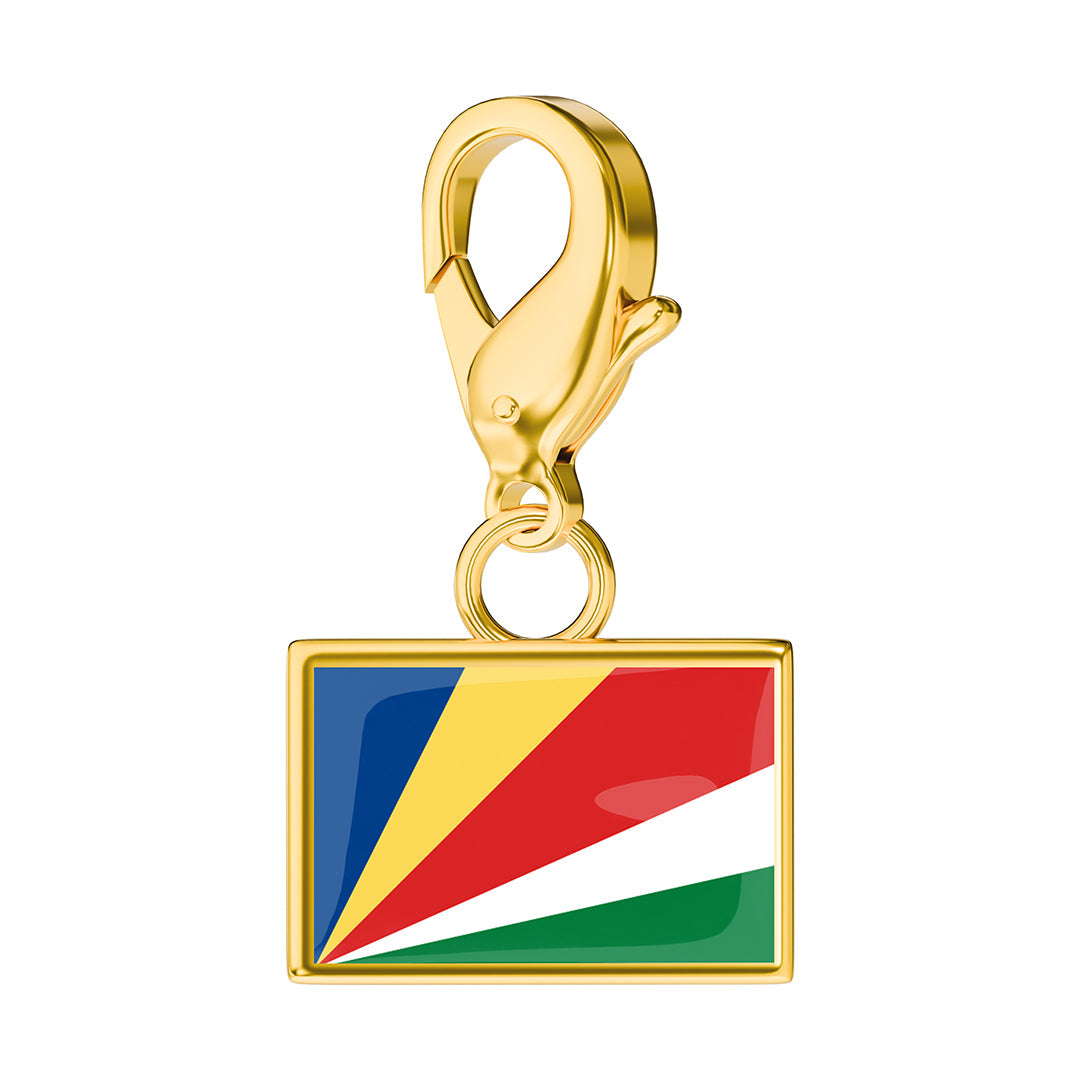 Flag & Map Charms Set