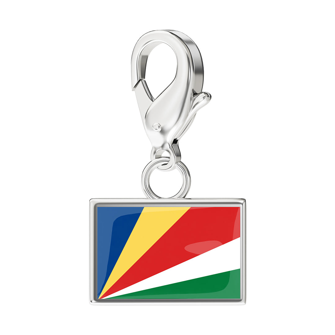 Flag & Map Charms Set