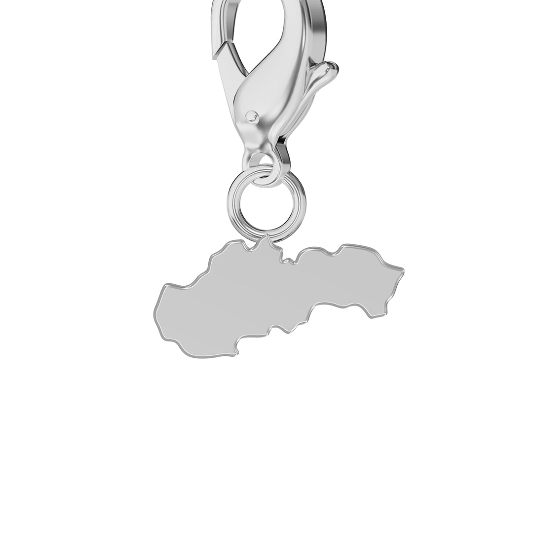 Flag & Map Charms Set