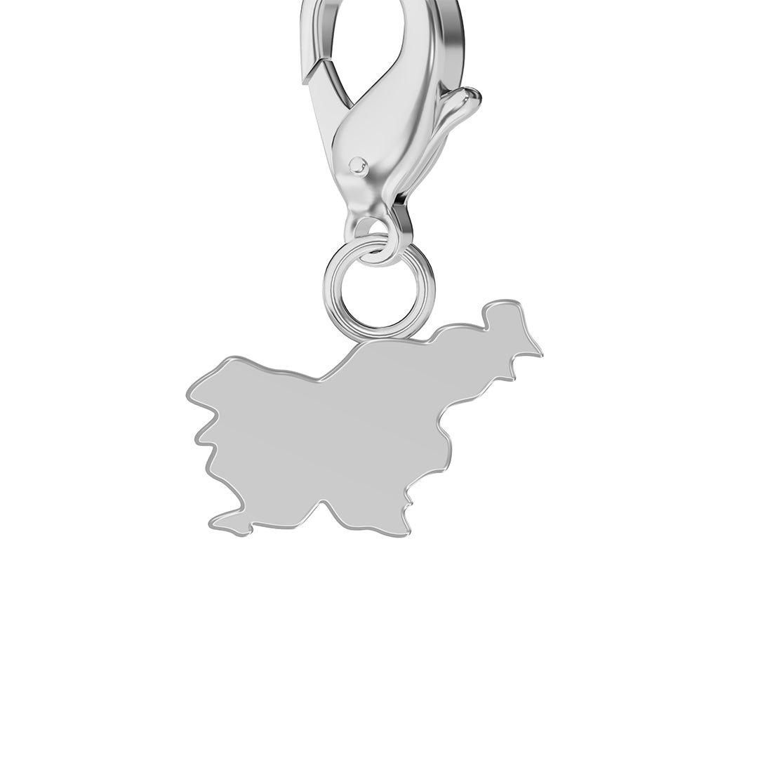 Flag & Map Charms Set
