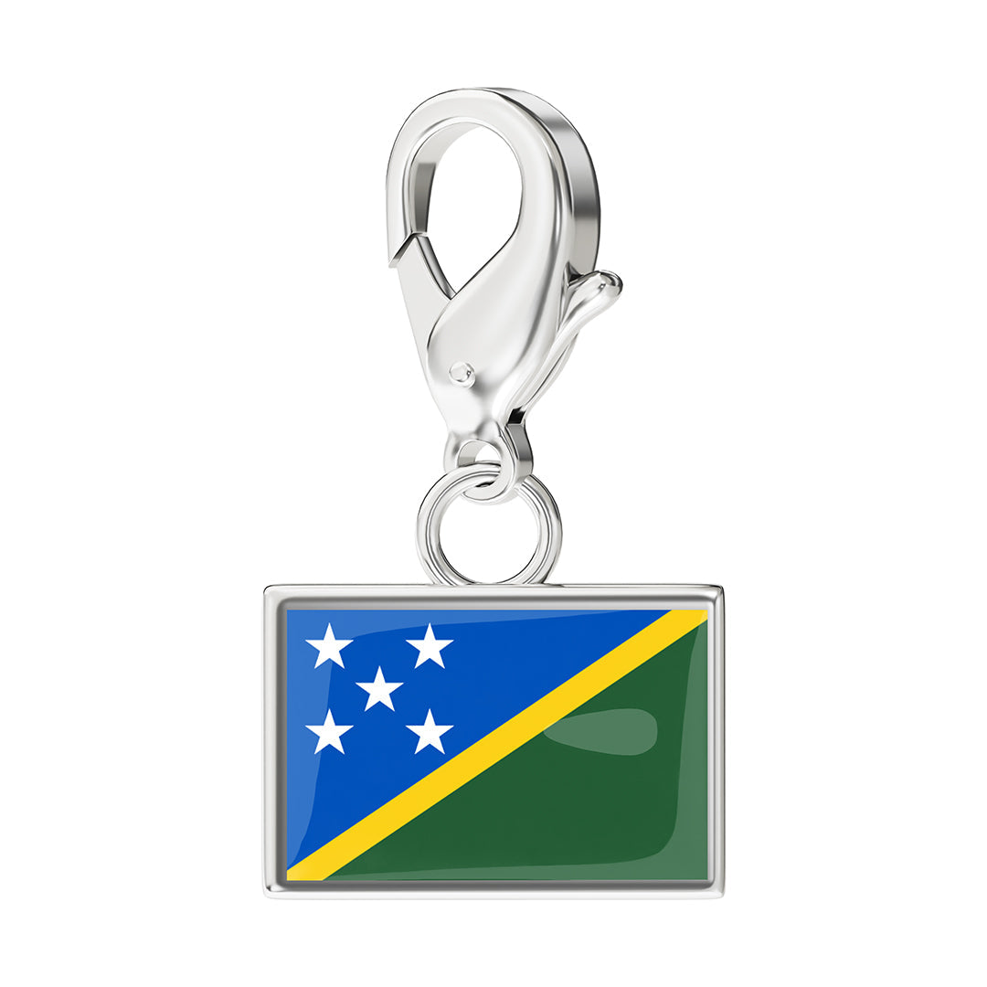 Flag & Map Charms Set