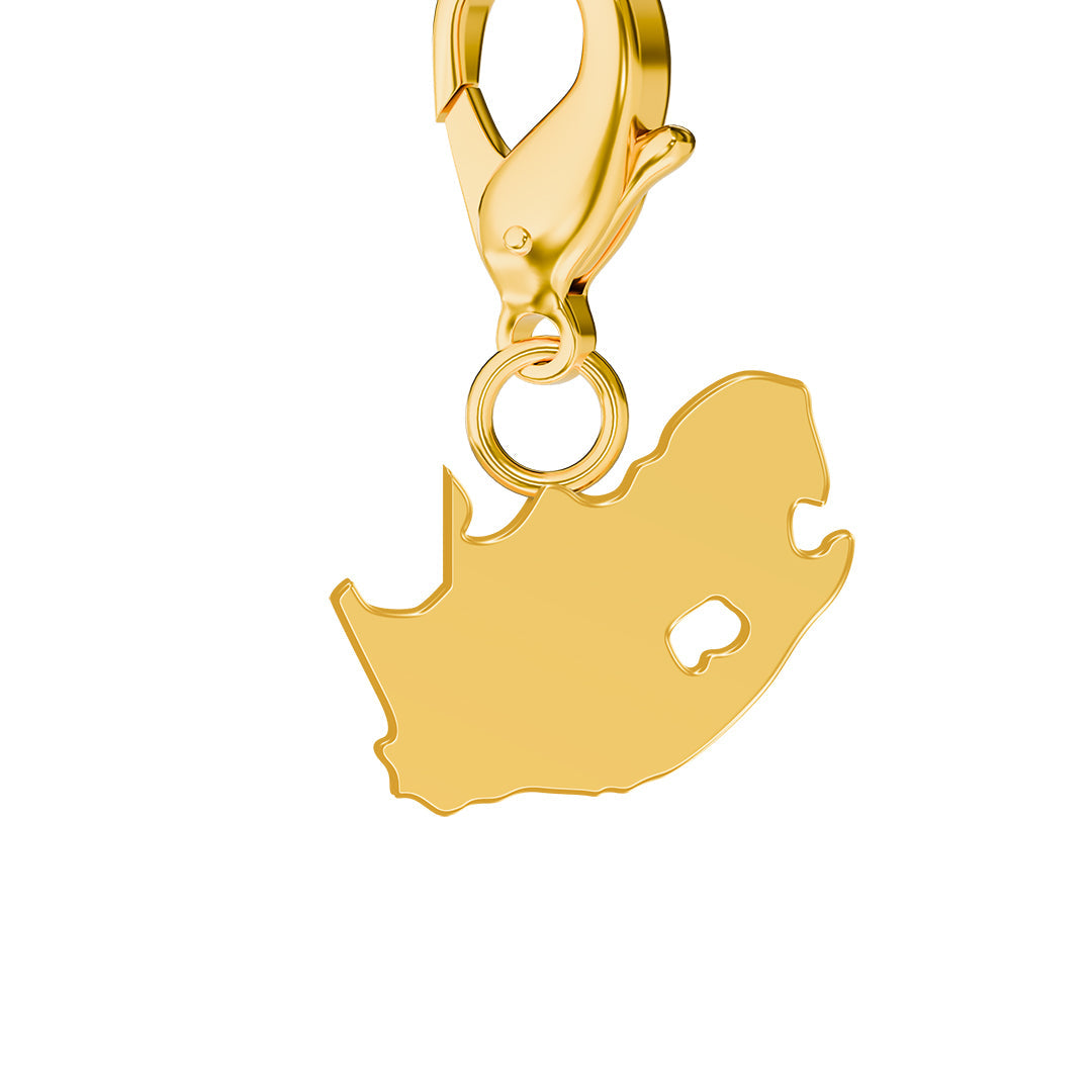 Flag & Map Charms Set