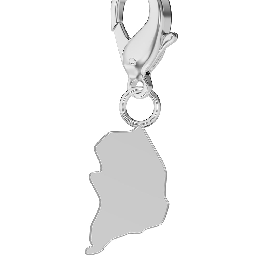 Flag & Map Charms Set