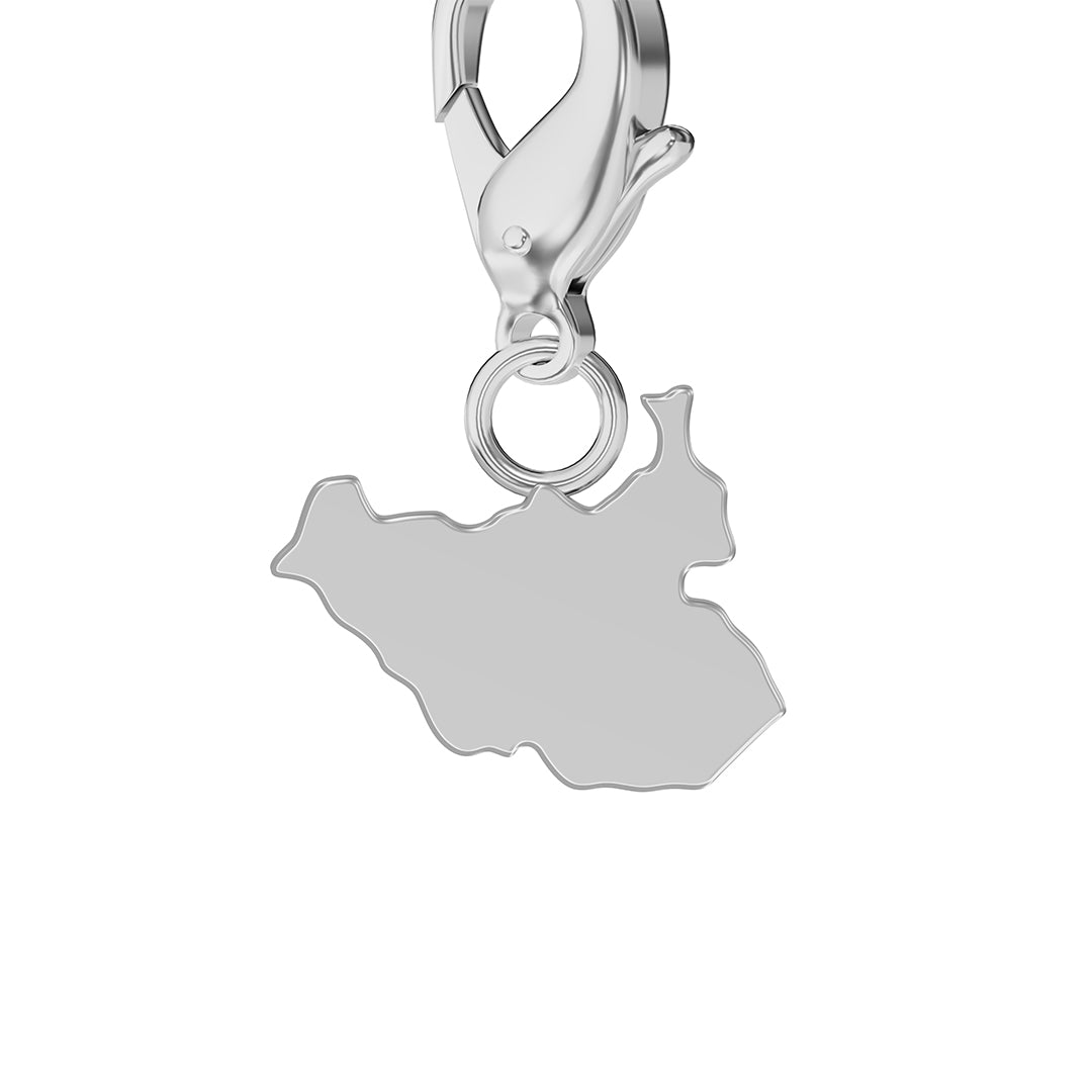 Flag & Map Charms Set