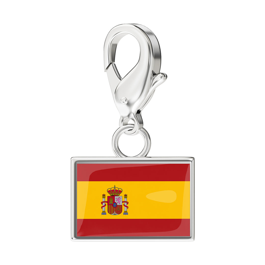 Flag & Map Charms Set