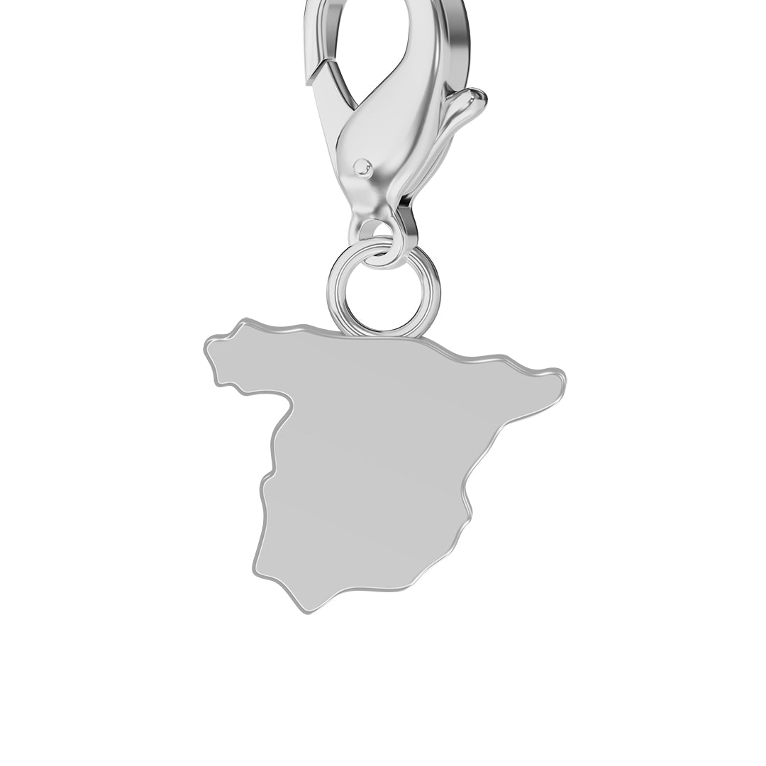 Flag & Map Charms Set