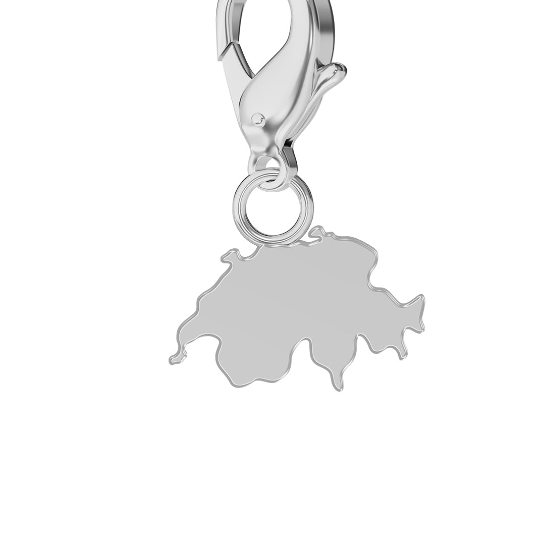 Flag & Map Charms Set