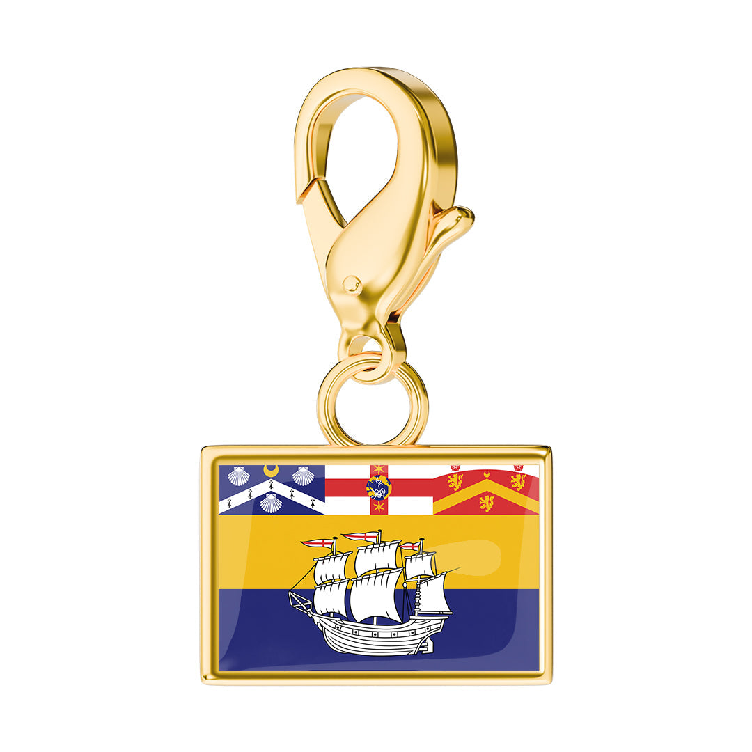 Flag & Map Charms Set (Pre-Order)