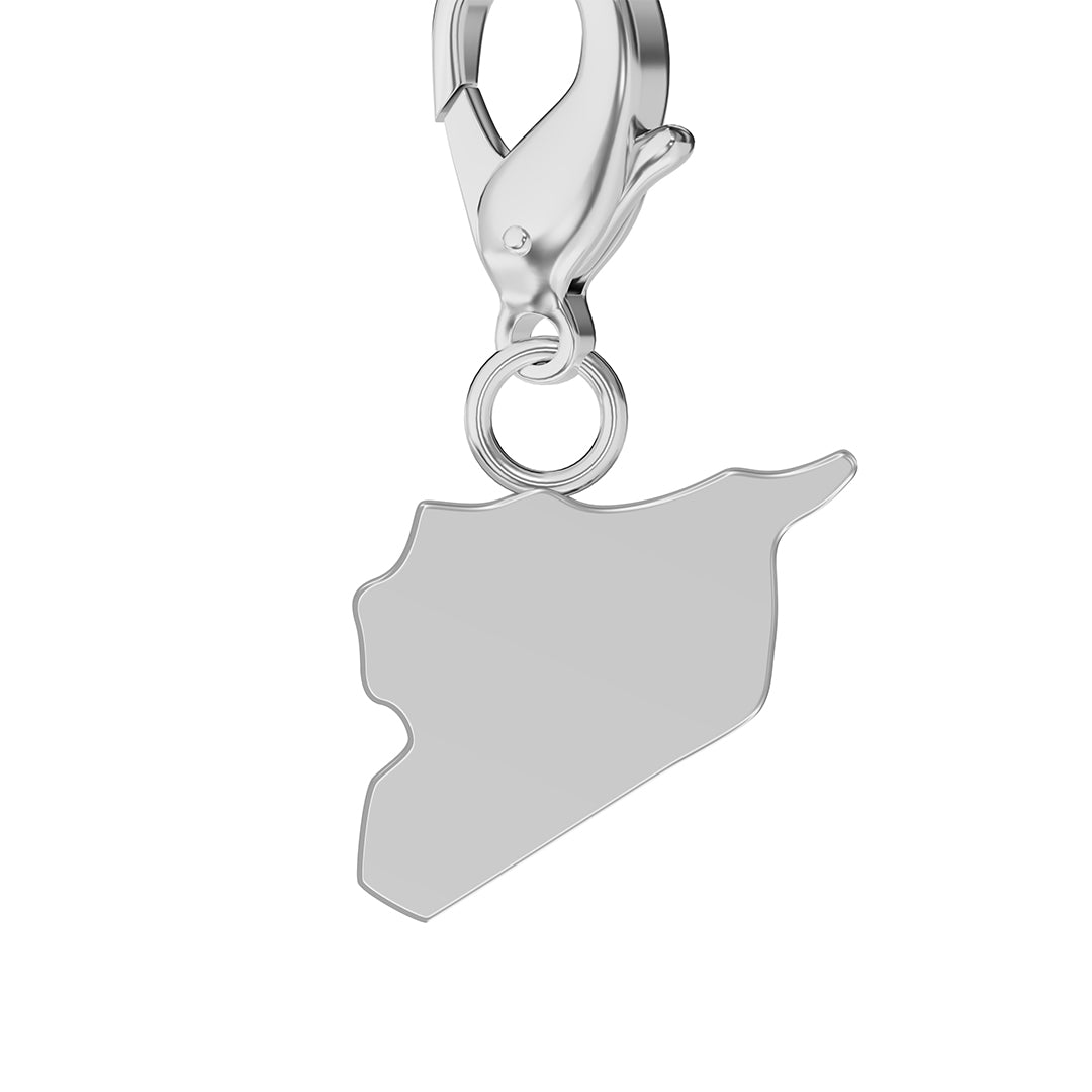 Flag & Map Charms Set