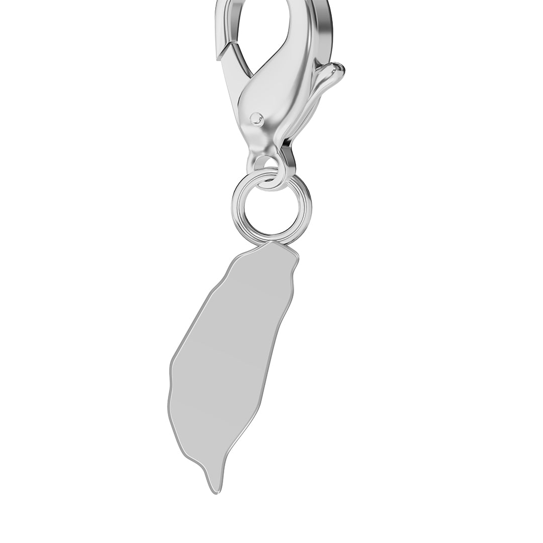 Flag & Map Charms Set