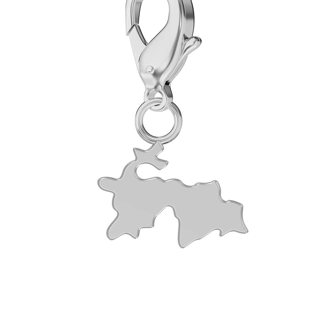 Flag & Map Charms Set