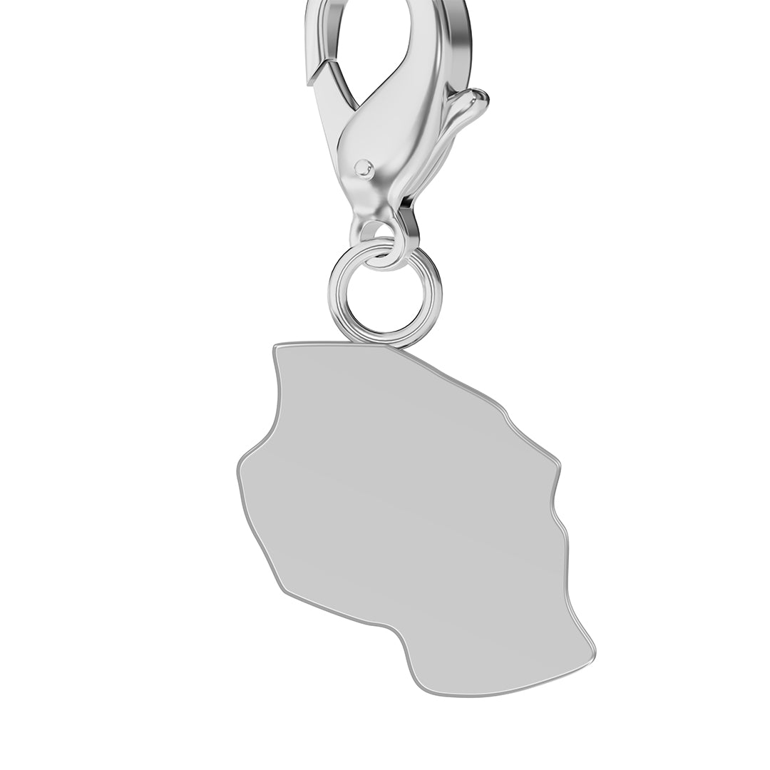 Flag & Map Charms Set