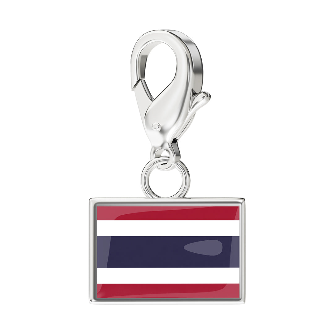 Flag & Map Charms Set