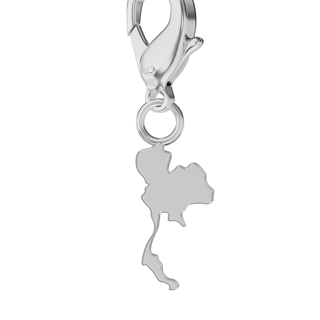 Flag & Map Charms Set